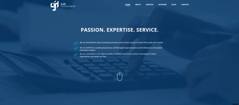 New AJD Website