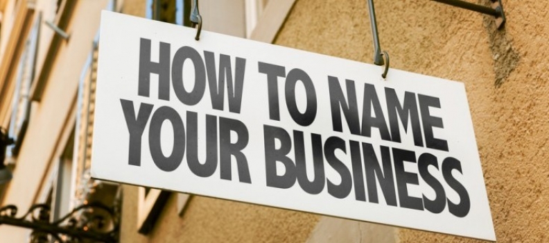 Choosing a business name